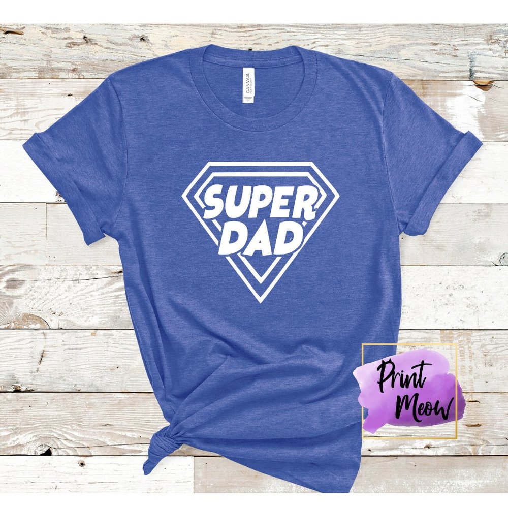 Super Dad T-Shirt, Superman, Fathers Day Shirt